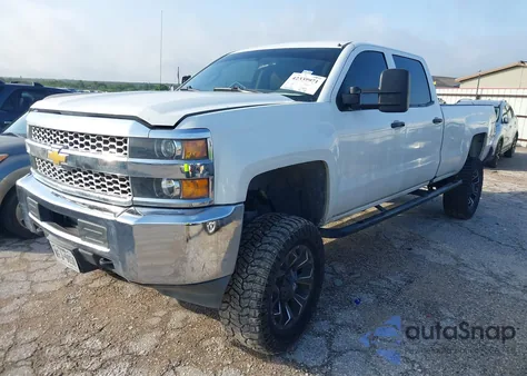 2019 Chevrolet Silverado 2500Hd Wt z USA, uszkodzony, nr VIN 1GC1KREGXKF255473